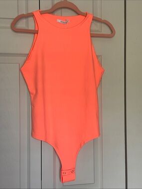 ReoRia Neon Coral Tank Bodysuit